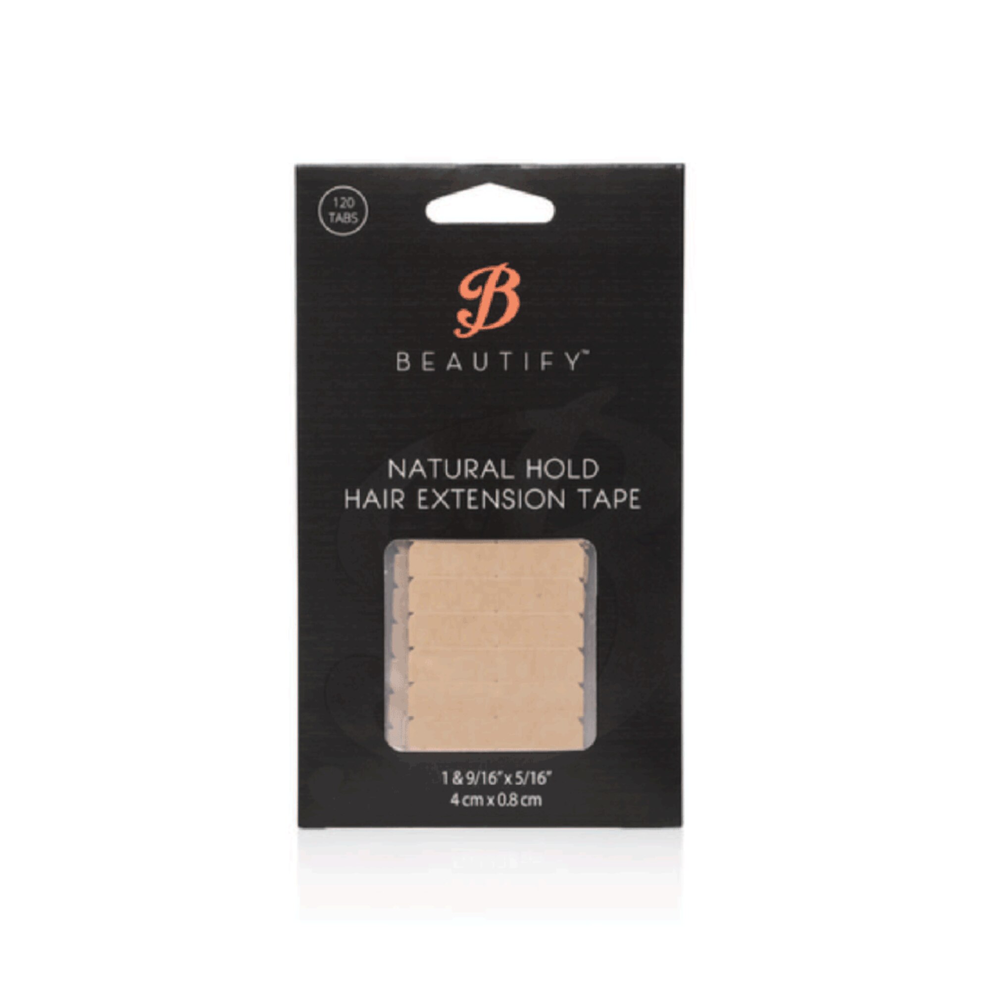 Beautify - Natural Hold - Extension Tabs, 120pc/Bag | Walker Tape